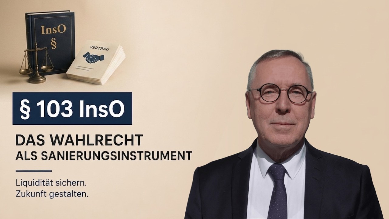 § 103 InsO: Erfüllungswahl